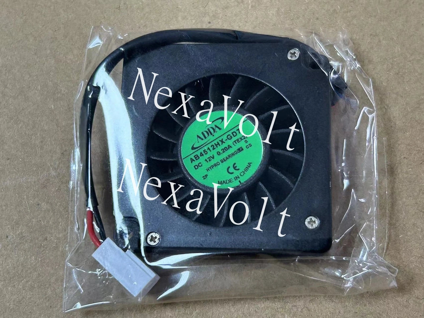 1 PCS ADDA Fan AB4512HX-GD7 DC 12V 0.2A 2 Pin 45*45*10mm