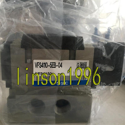 new SMC solenoid valve VFS4110-5EB-04 in box - SMC