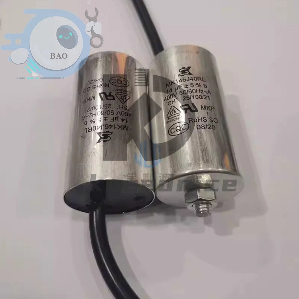 1x MK146J40RL 14UF blower start capacitor inverter Cooling fan capacitance 400V