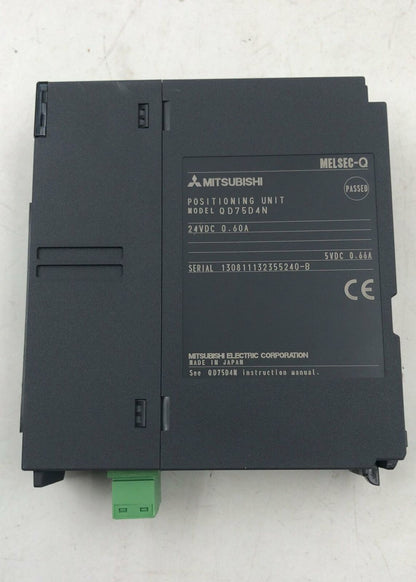 used ONE Mitsubishi QD75D4N Positioning Unit Tested and in good condition - MITSUBISHI