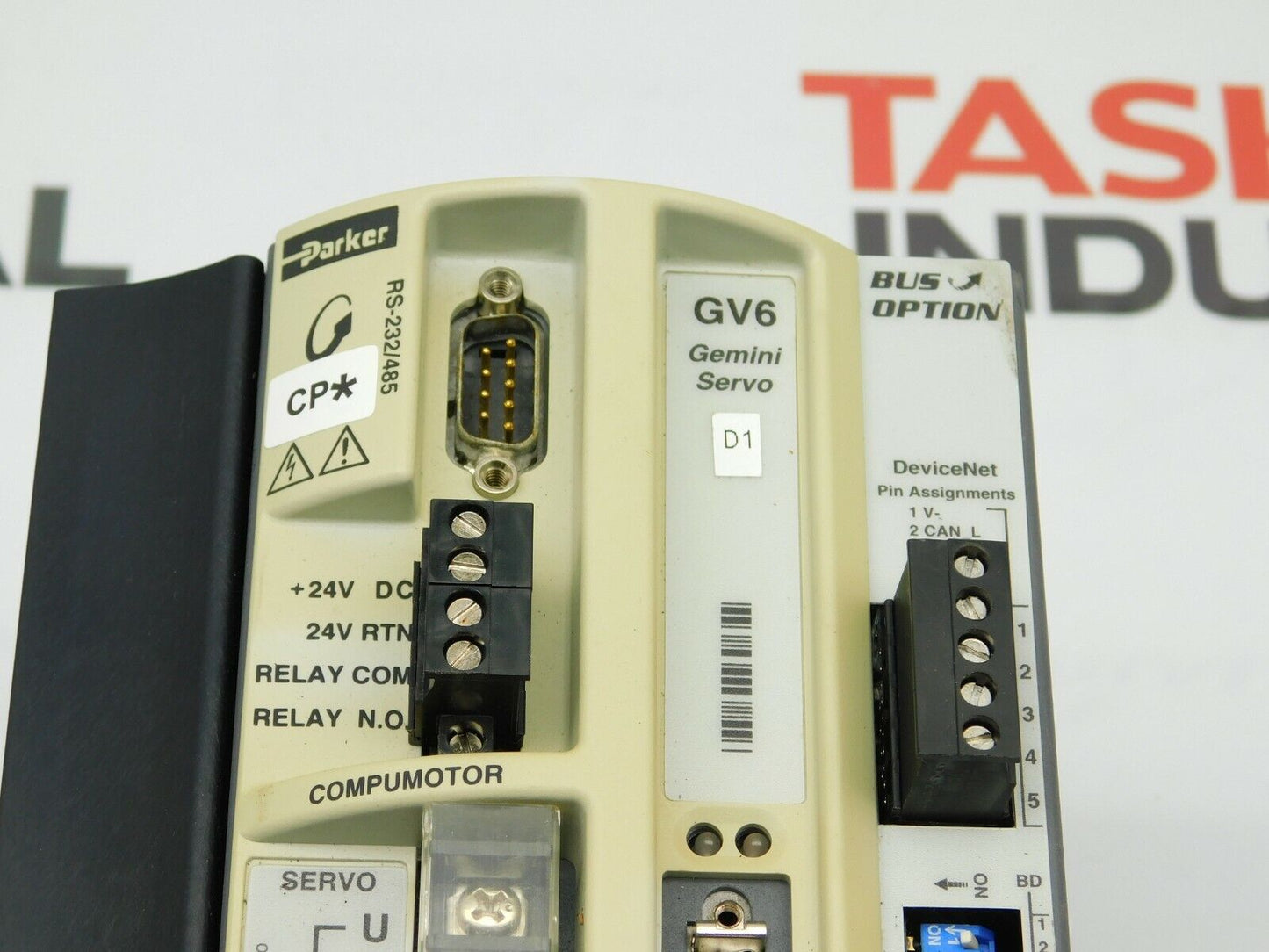used Parker GV6-U6E-DN-NK Servo Drive GV6-U6E-NK - PARKER