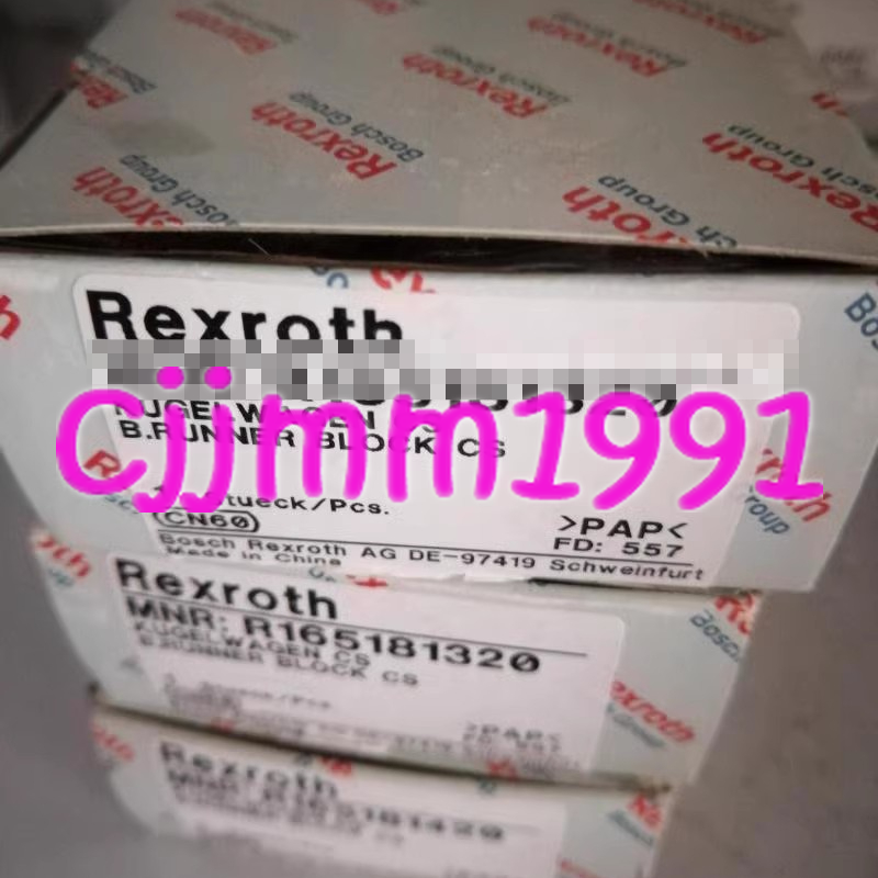 Rexroth 1PC R165181320 - Industrial Sliding Block - REXROTH