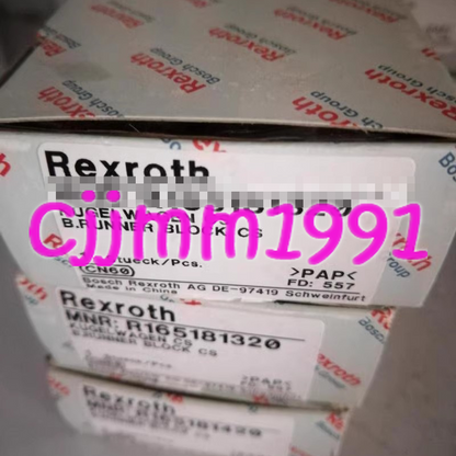 Rexroth 1PC R165181320 - Industrial Sliding Block - REXROTH