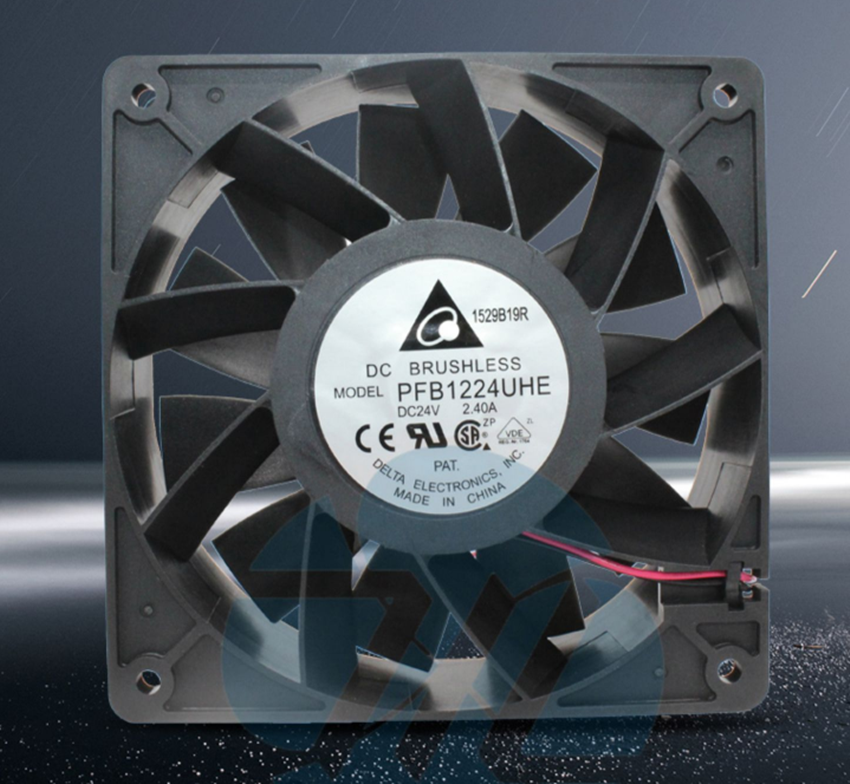 new Delta  PFB1224UHE 12038 24V 2.4A ABB Big Violent Inverter Cooling Fan