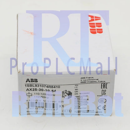 ABB AX25-30-10 AC110V Electrical AC Contactor~