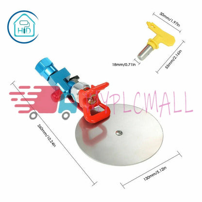 Airless Paint Spray gun Universal Accessory Spray Tool w/ 517 For Titan Wagner