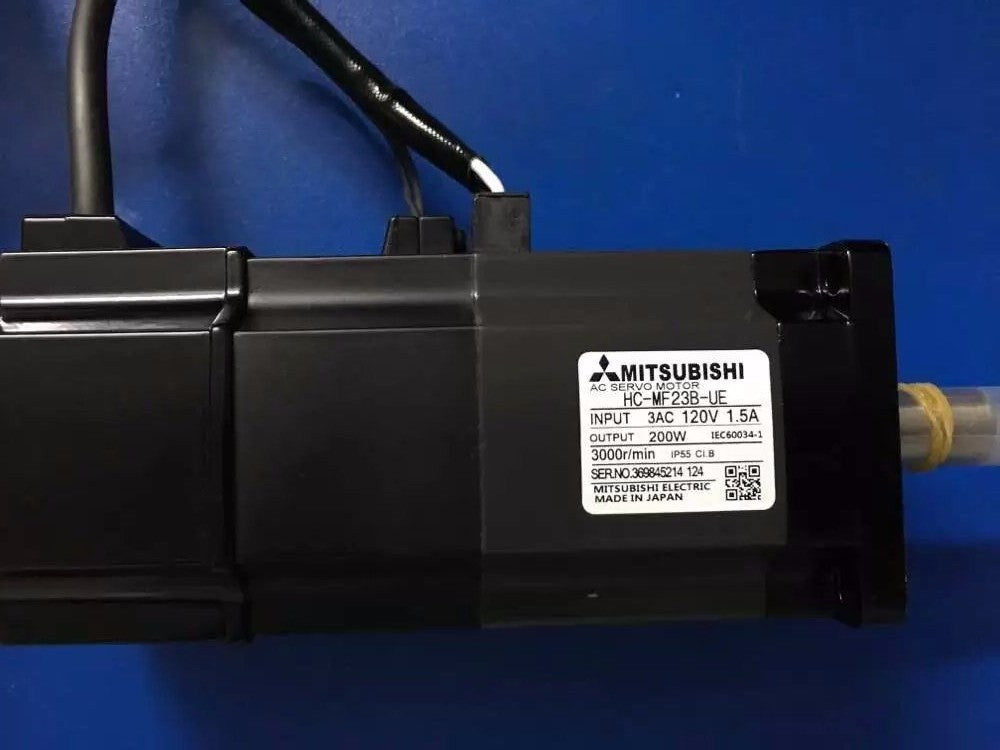 & MITSUBISHI AC SERVO MOTOR HC-MF23B-UE HCMF23BUE