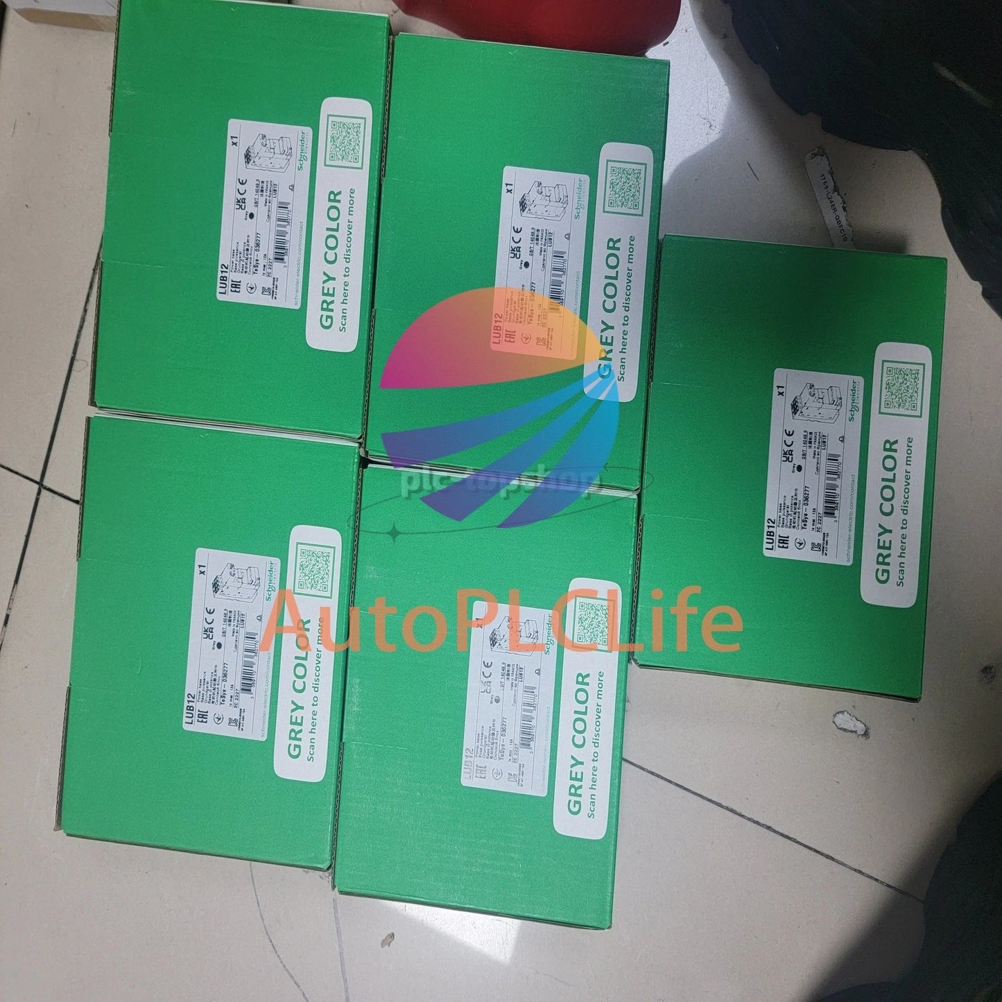 1PCS SND LUB12 Non-Reversing Power Base, 12A, 110-240VAC