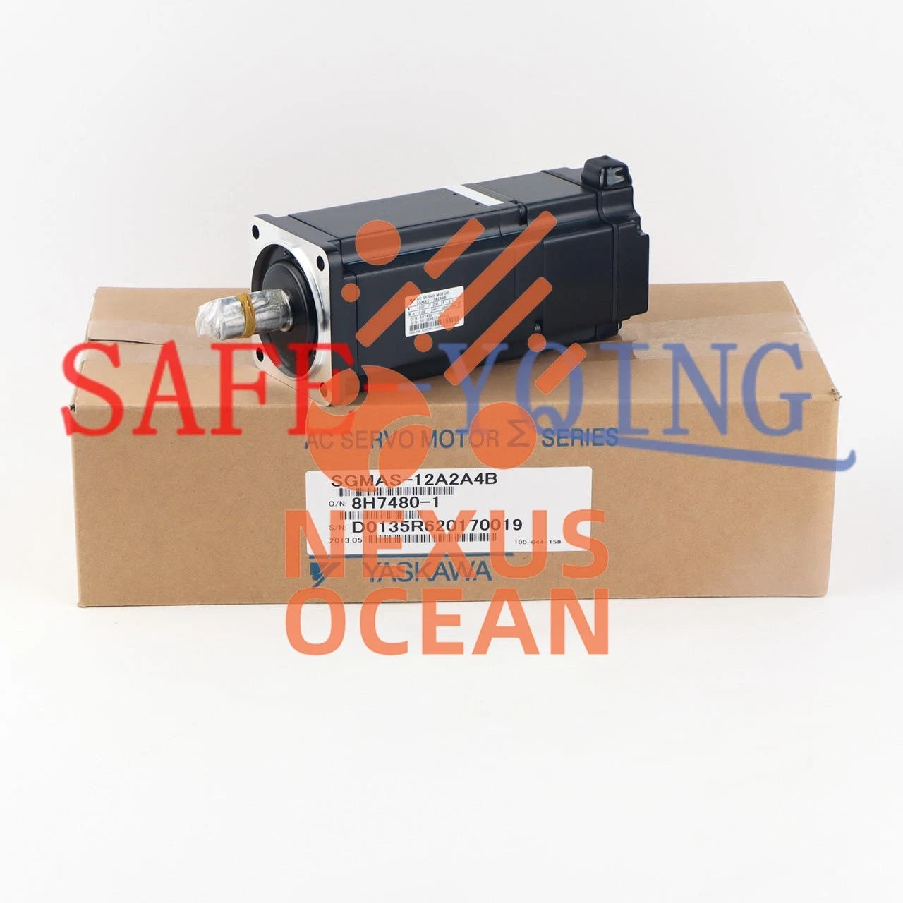 1PCS YASKAWA SERVO MOTOR SGMAS-12A2A4B