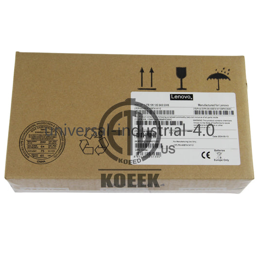 4XB7A14112 Lenovo 01PG635 1.2TB 2.5" SAS Hot Swap Internal Hard Drive with Tray