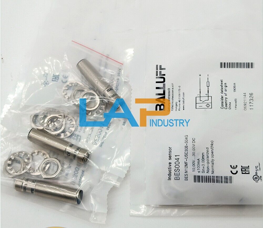Inductive Proximity Switch BES0041 BALLUFF BES M12MF-USC30B-S04G - BALLUFF