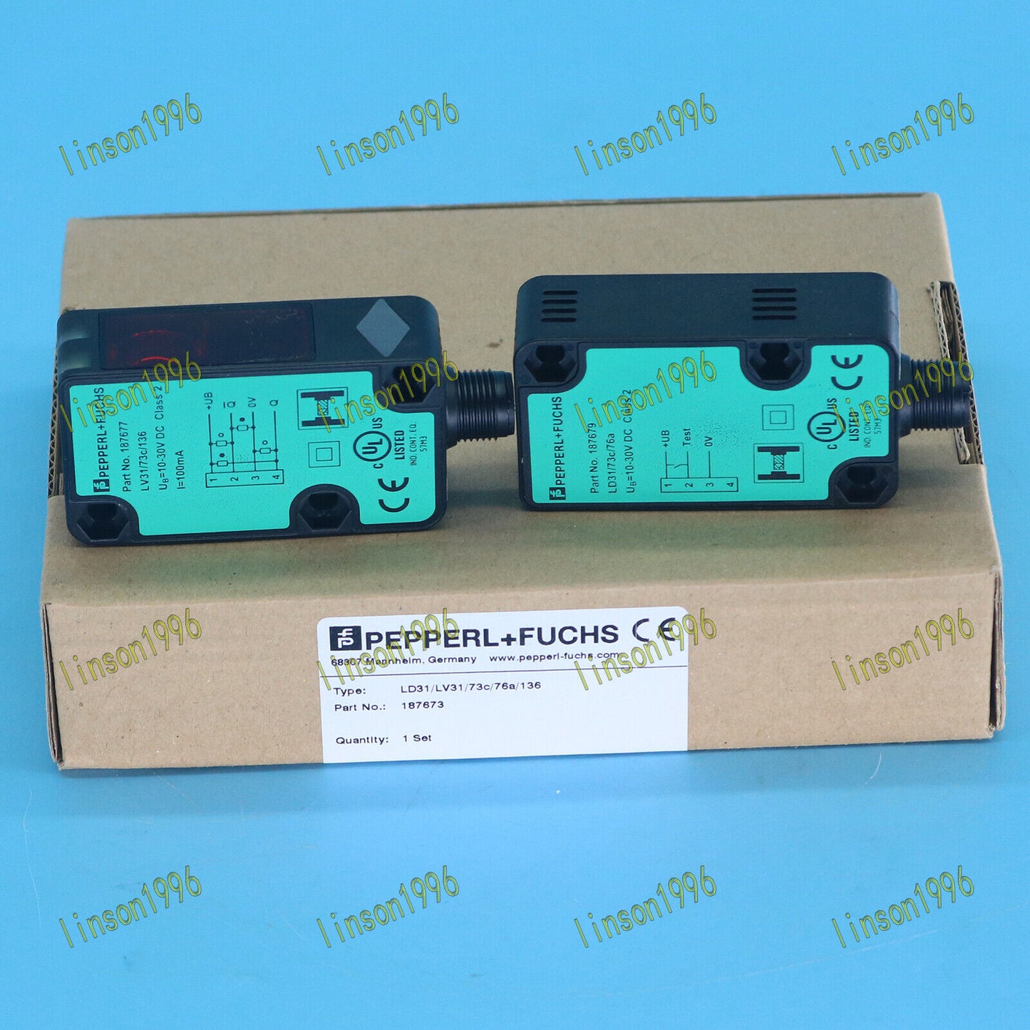 Pepperl+Fuchs Photoelectric Sensor LD31 - PEPPERL+FUCHS