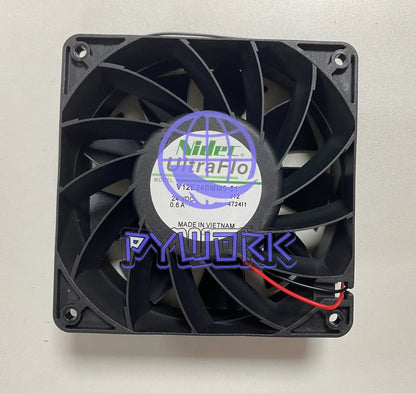 ONE Nidec V12E24BMM9-51 24VDC 0.6A 2-wire equipment cooling fan 120*120*38mm #zh