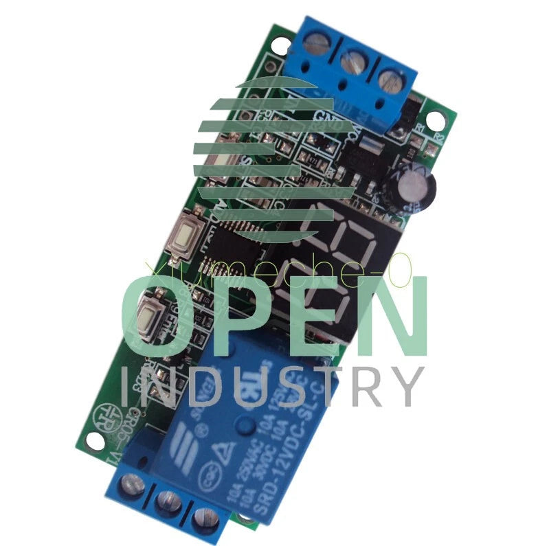 DC 12V Programmable Cycle Delay Turn on/off Timer Control Relay Switch Module M
