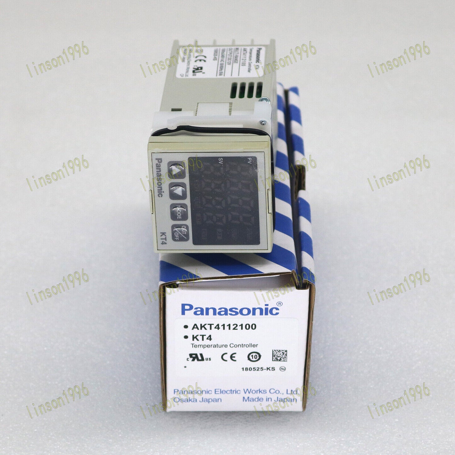 New Panasonic AKT4112100 Temperature Controller KT4 for PLC, Fast Delivery - PANASONIC
