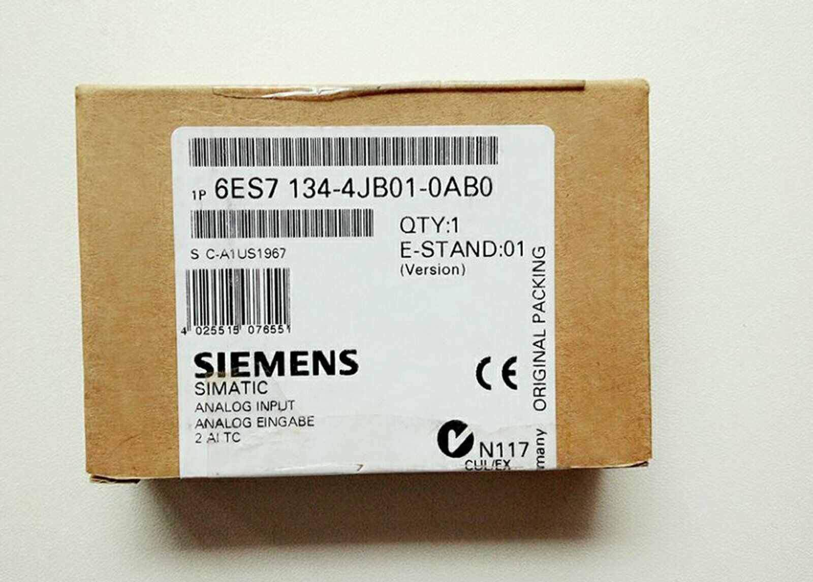 new  SIEMENS In Box 6ES7134-4JB01-0AB0 6ES7 134-4JB01-0AB0 Fast Delivery