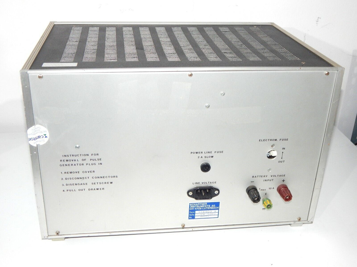 used SCHAFFNER NSG 500A Interference Generator for Automotive Electronics (TESEQ) - SCHAFFNER