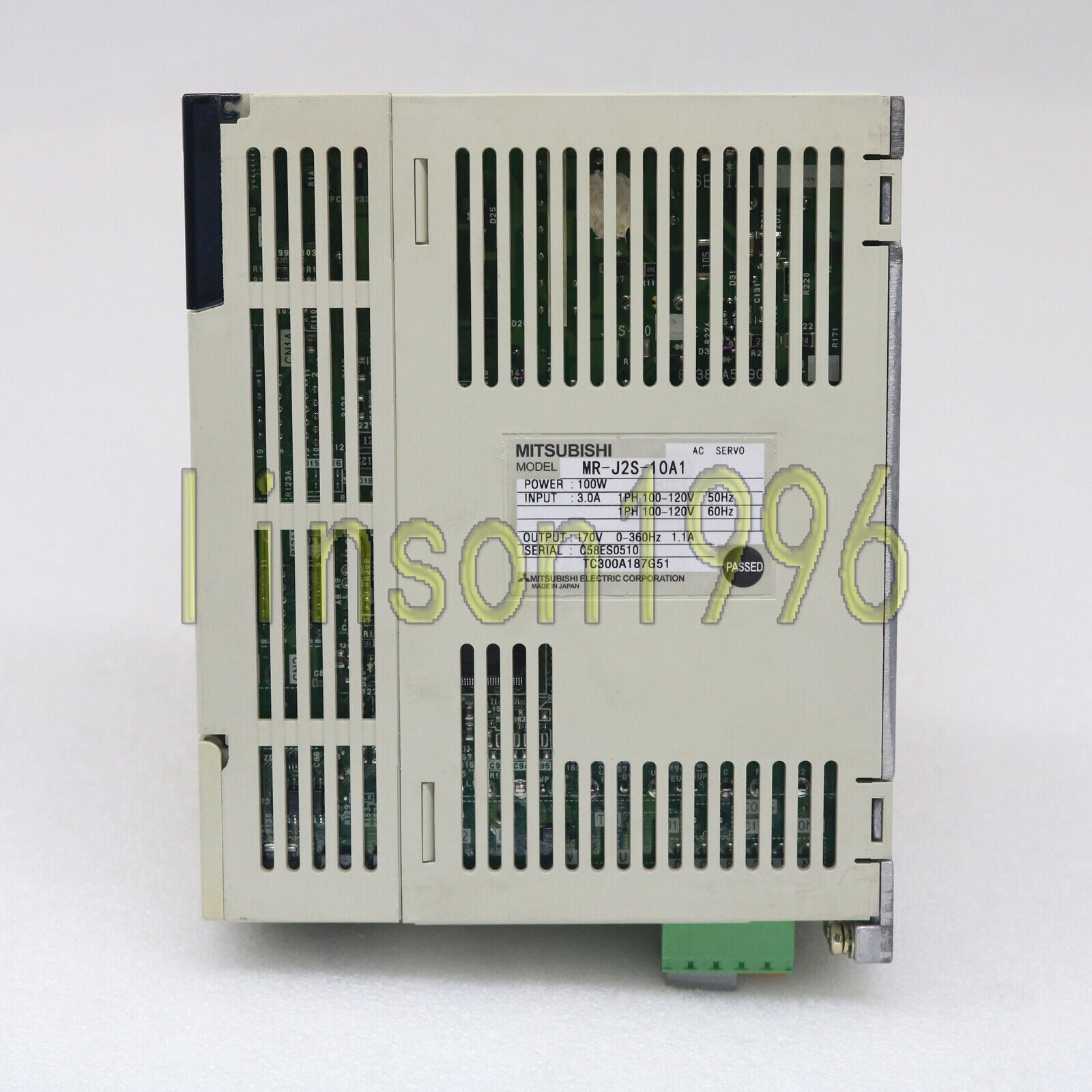 used ONE Mitsubishi MRJ2S10A1 Servo Drive Module - MITSUBISHI