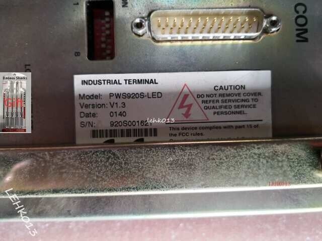 1pcs Touch Panel PWS920S-LED for Easy Control and Access - SCHNEIDER ELECTRIC