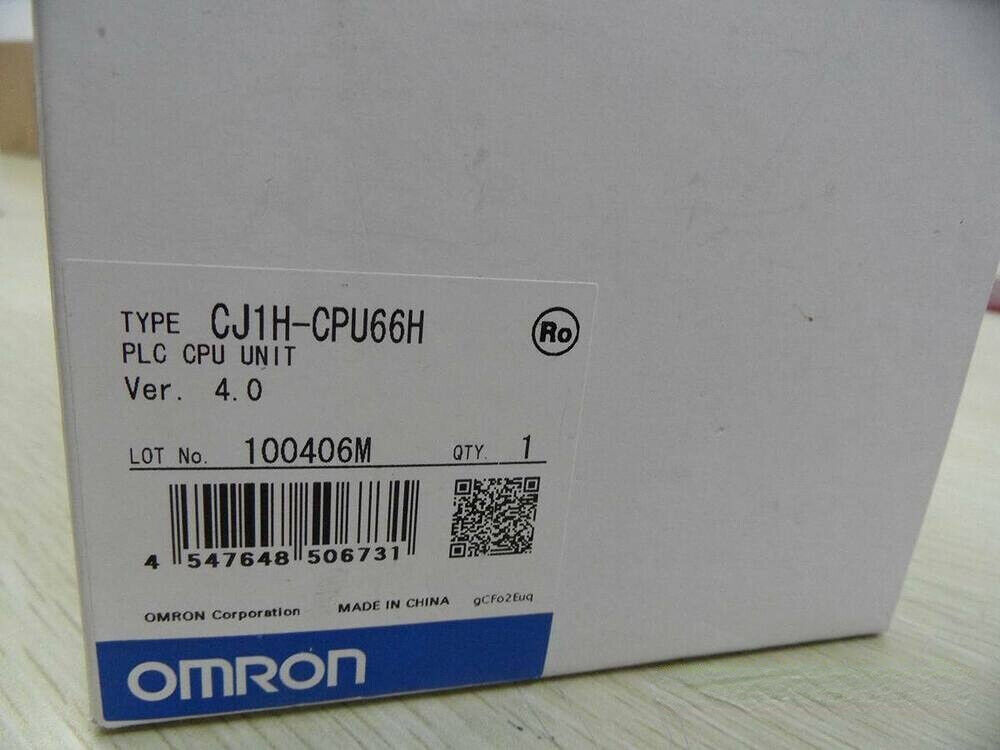 1PCS Omron CJ1H-CPU66H PLC Module CJ1HCPU66H In Box ping