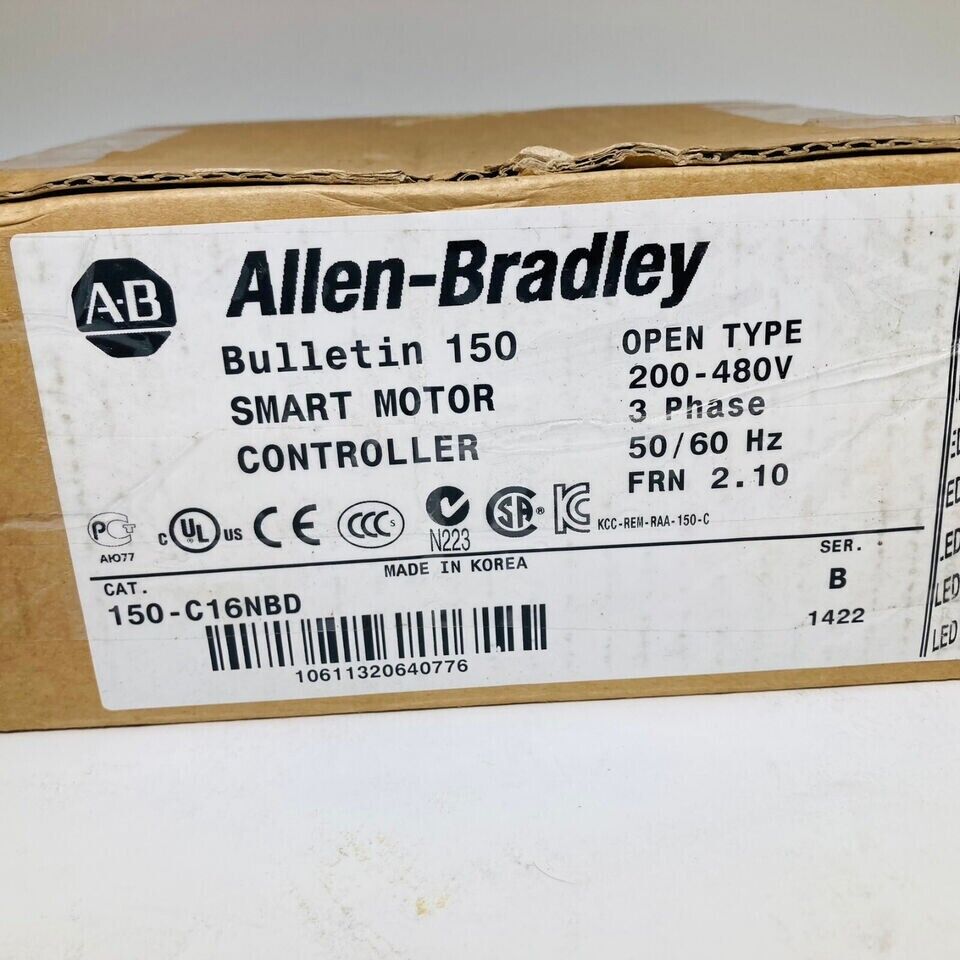 Allen-Bradley Smart Motor Controller 150C16NBD - ALLEN-BRADLEY
