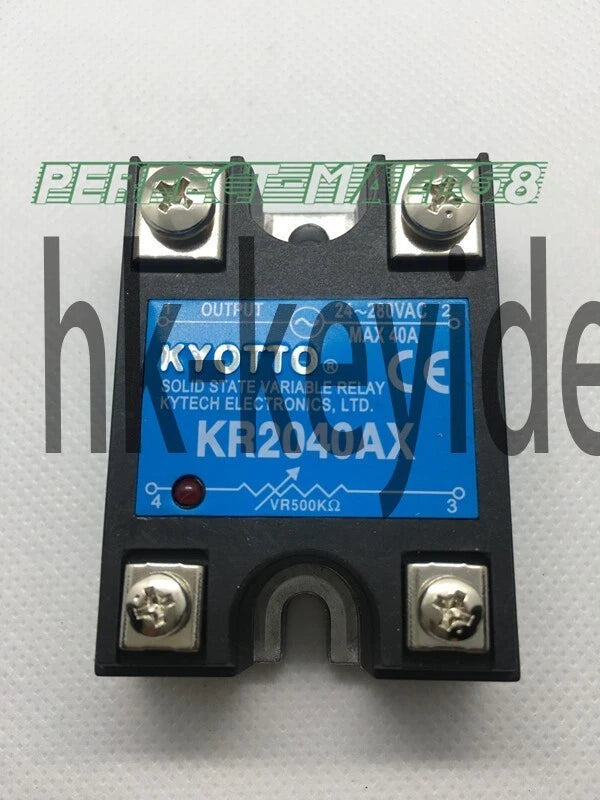 FOR KYOTTO --KR2040AX 24-280VAC 40A Solid State Relay1PC
