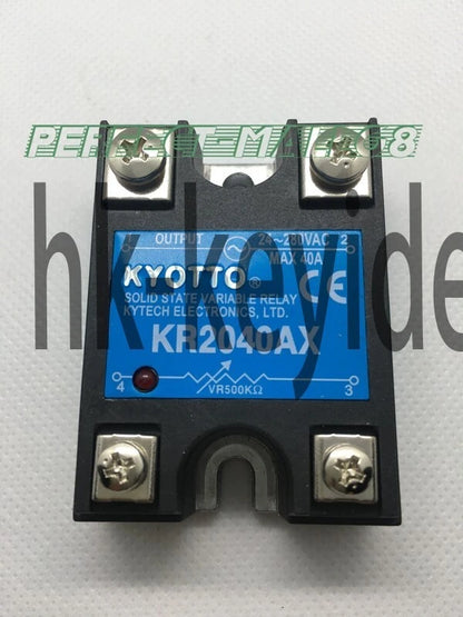 FOR KYOTTO --KR2040AX 24-280VAC 40A Solid State Relay1PC