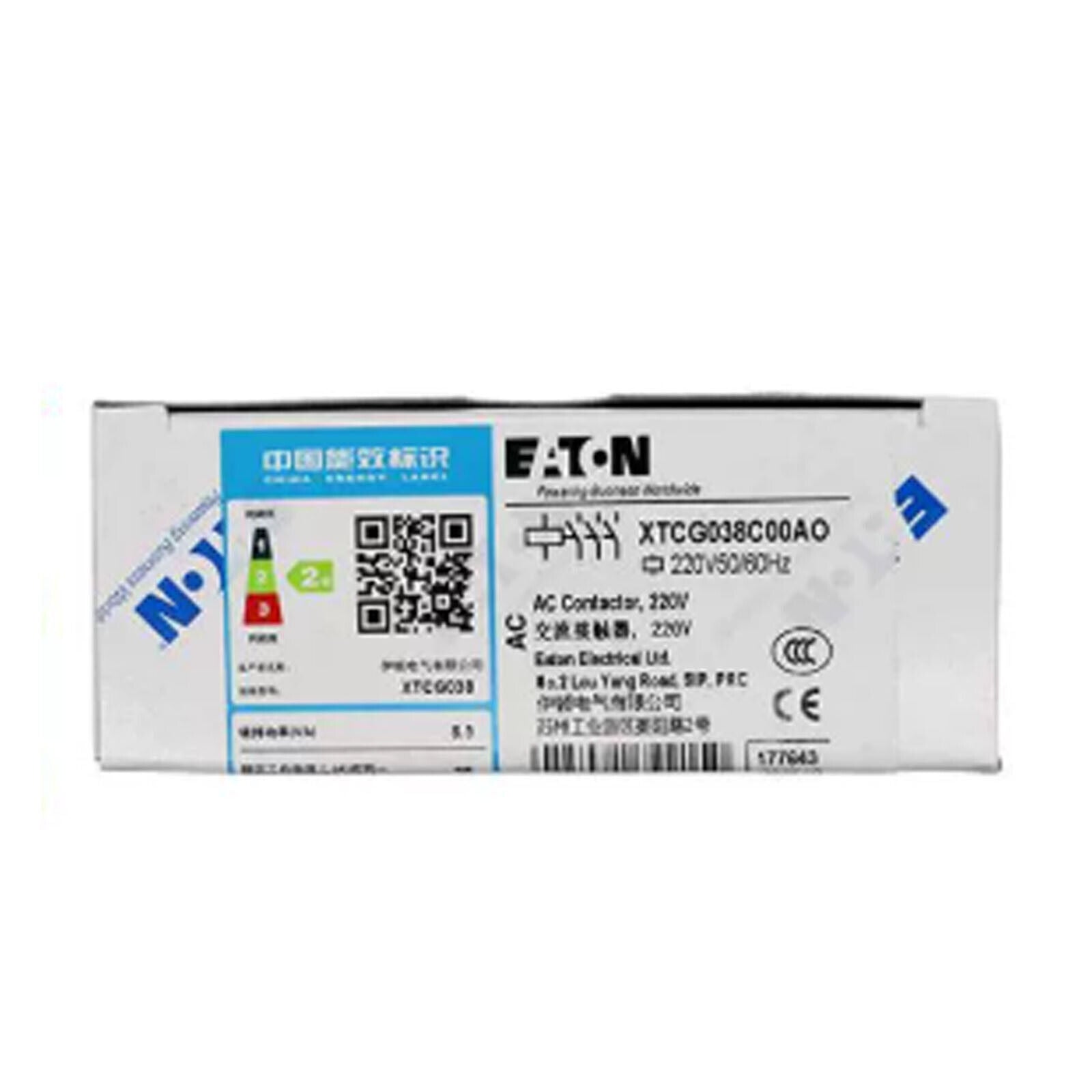1PC EATON XTCG038 XTCG038C00AO Contactor New - EATON
