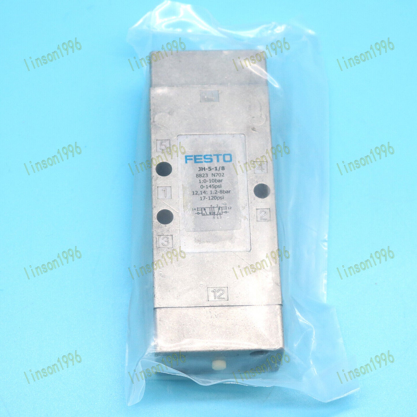 FESTO 1-PC Solenoid Valve JH-5-1/8 8823 Stock Available - FESTO