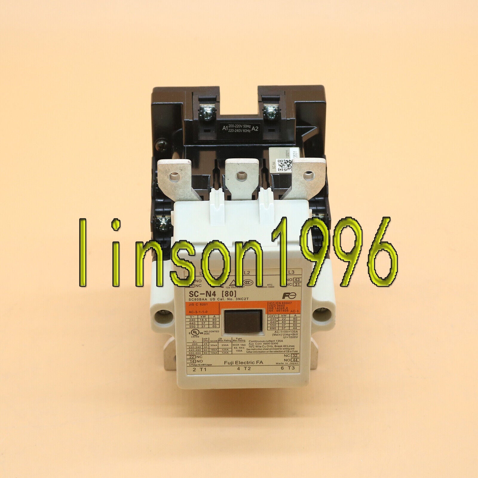 SC-N4 (80) 220VAC Contactor Kit - FUJI