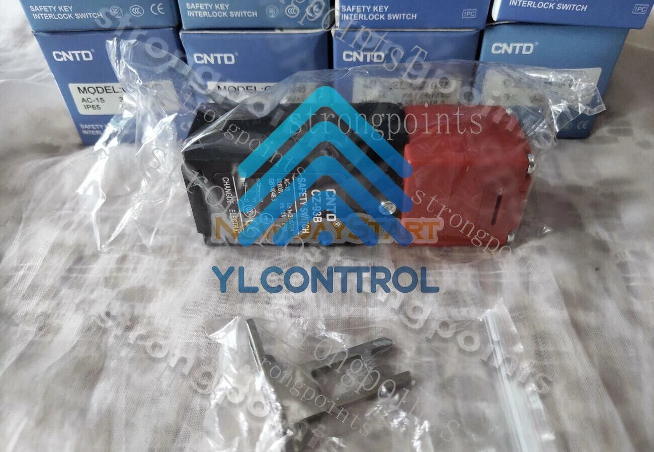 1PC Limit Switch Safety Door Micro with K2 Key for CNTD CZ-93B~