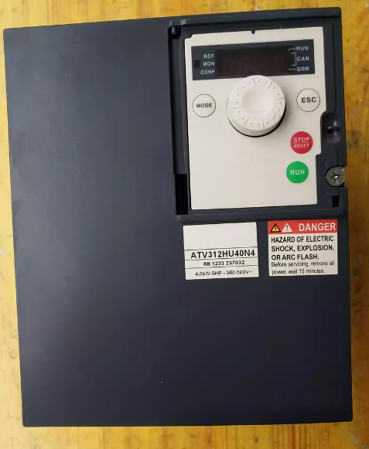 used Schneider ATV312HU40N4 Inverter 4KW 380V tested reliable energy solution - SCHNEIDER