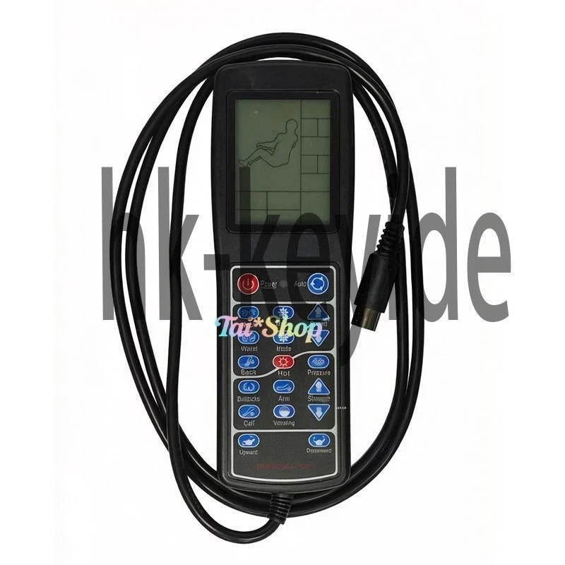 1PCS 8-Push Massage Chair Remote Control 6806 Upper Control ASSY 989 8Pin