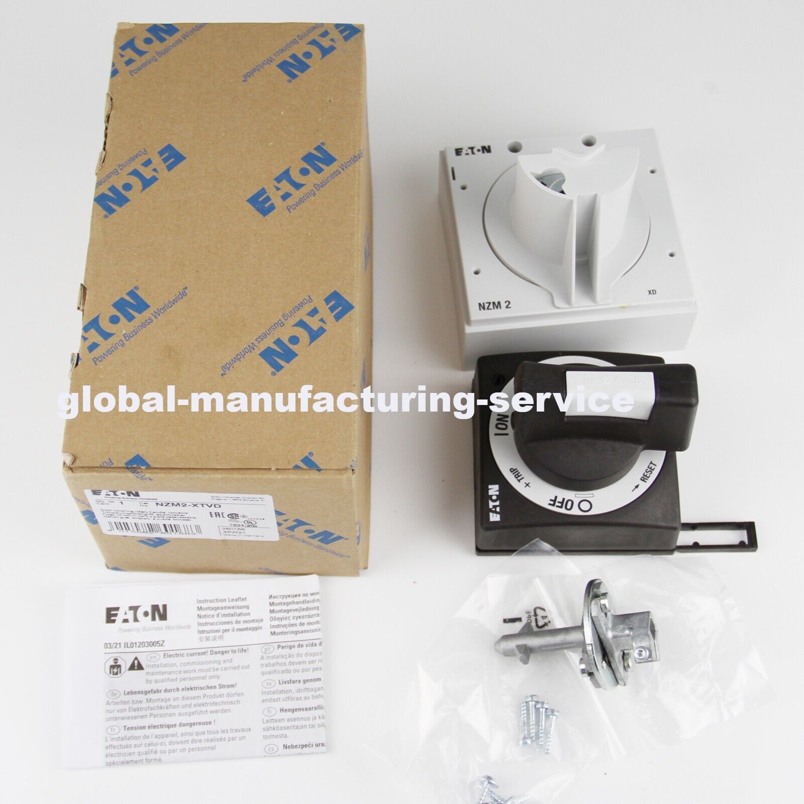 NZM2-XTVD Circuit Breaker Handle - EATON MOELLER - EATON MOELLER