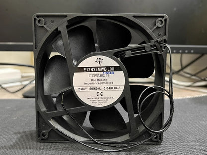 1PCS E12B23MWBL00 230V 0.04A 12038 Silent Cooling Fan