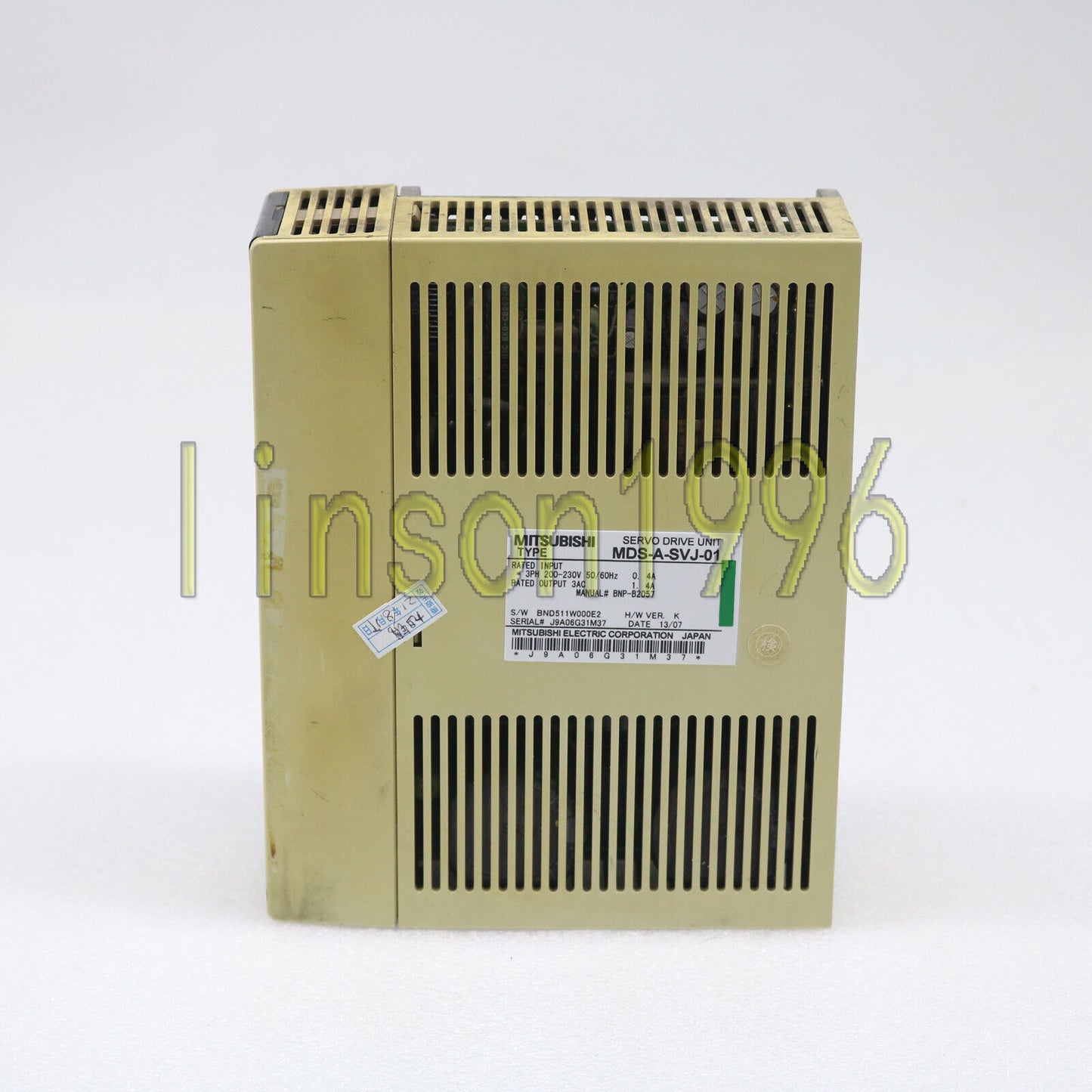 Mitsubishi ONE MDS-A-SVJ-01 Used Servo Drive Quality Assured - MITSUBISHI