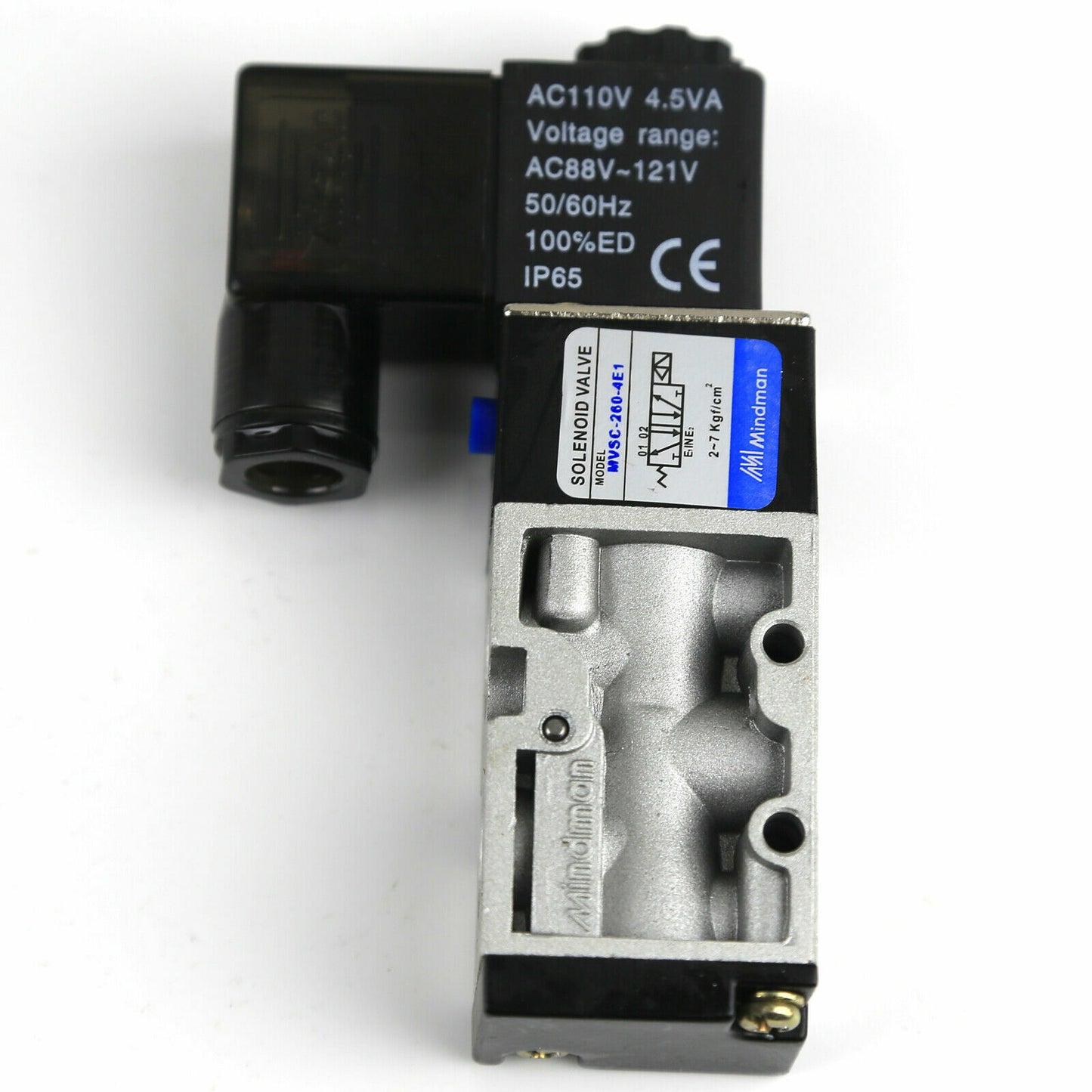 Mindman MVSC-260-4E1 AC110V Solenoid Valve - MINDMAN