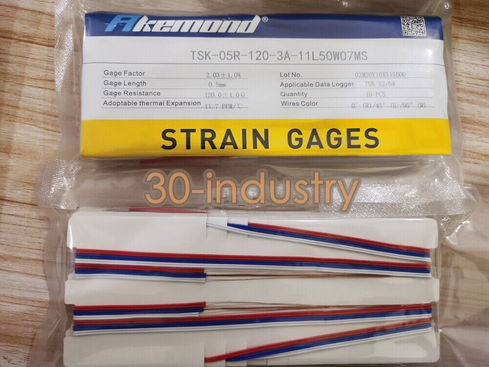 A Pack of /10pcs New For Strain Gauges TSK-05R-120-3A-11L50W07MS - KOEED