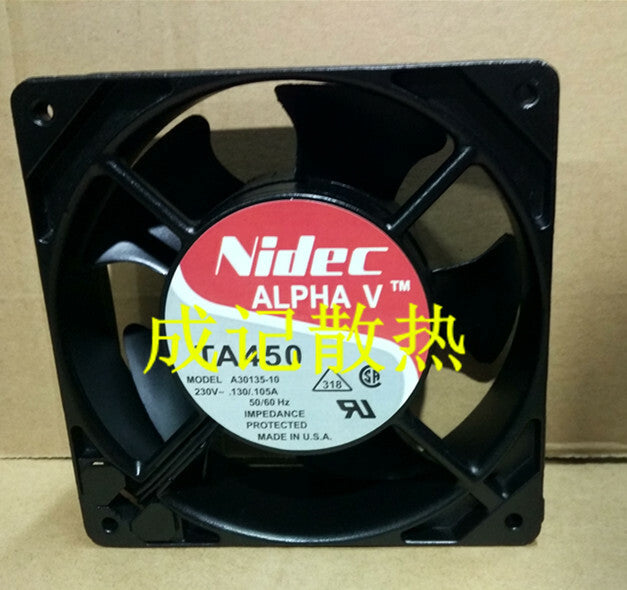 1pcs Nidec TA450 A30135-10 12038 AC230v 130/.105A Metal AC Fan