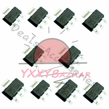 AMS1117-3.3 LM1117 L1117 3.3V 1A SOT-223 Voltage Regulator (10PCS)