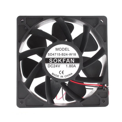 SOKFAN SD4715-B24-W18 12038 24V 1.8A 2-wire variable frequency  compressor fan