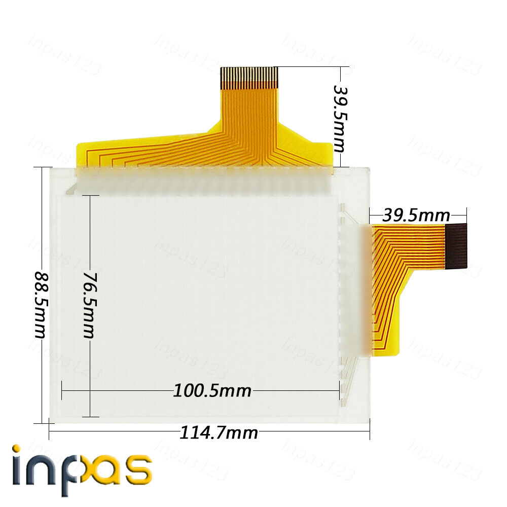 GT1040-QBBD-C Touch Screen Panel Glass+ Front Film Overlay - KOEED