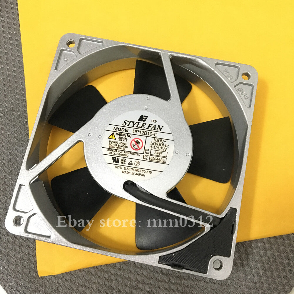 1 pcs STYLE FAN UP12B10-G 12cm 12025 100v 14 / 12W cooling fan