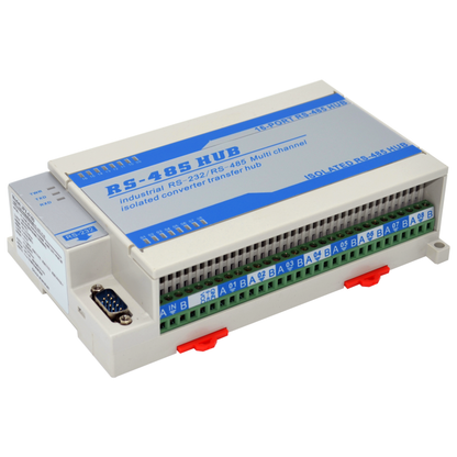 new JPX6160 Lightning protection type bidirectional 16-channel RS485 hub distributor - JIANPARITY