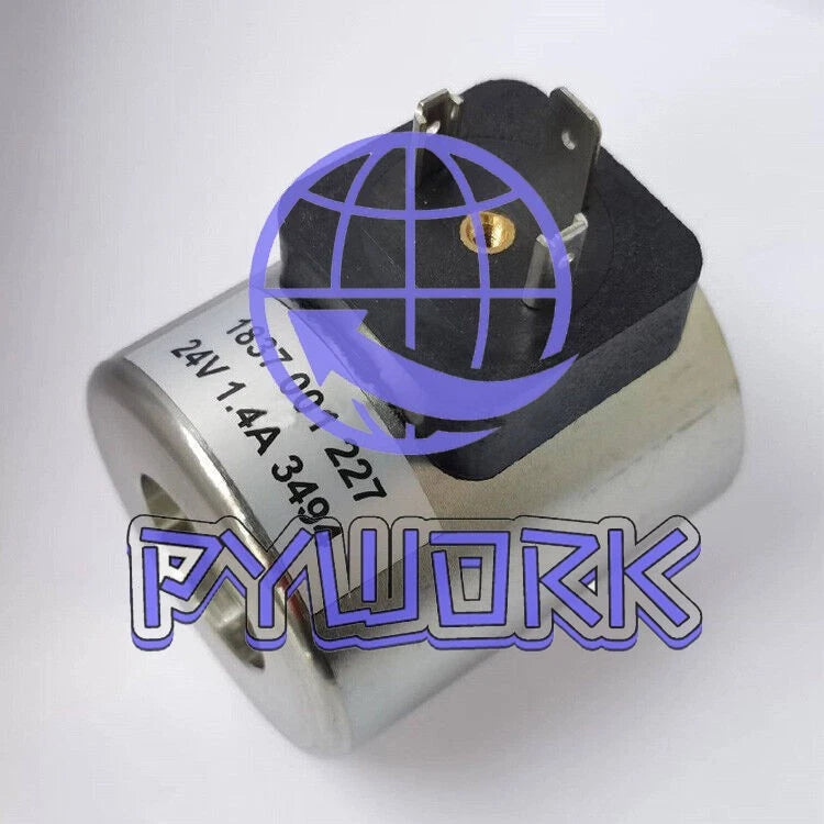 1Pcs Rexroth Solenoid Valve Coil FOR 1837001227 24V1.4A Replacement