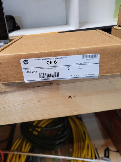 Factory Sealed New Original 1756-OA8 ControlLogix 8 Pt 120/240V AC Module title - CONTROLLOGIX