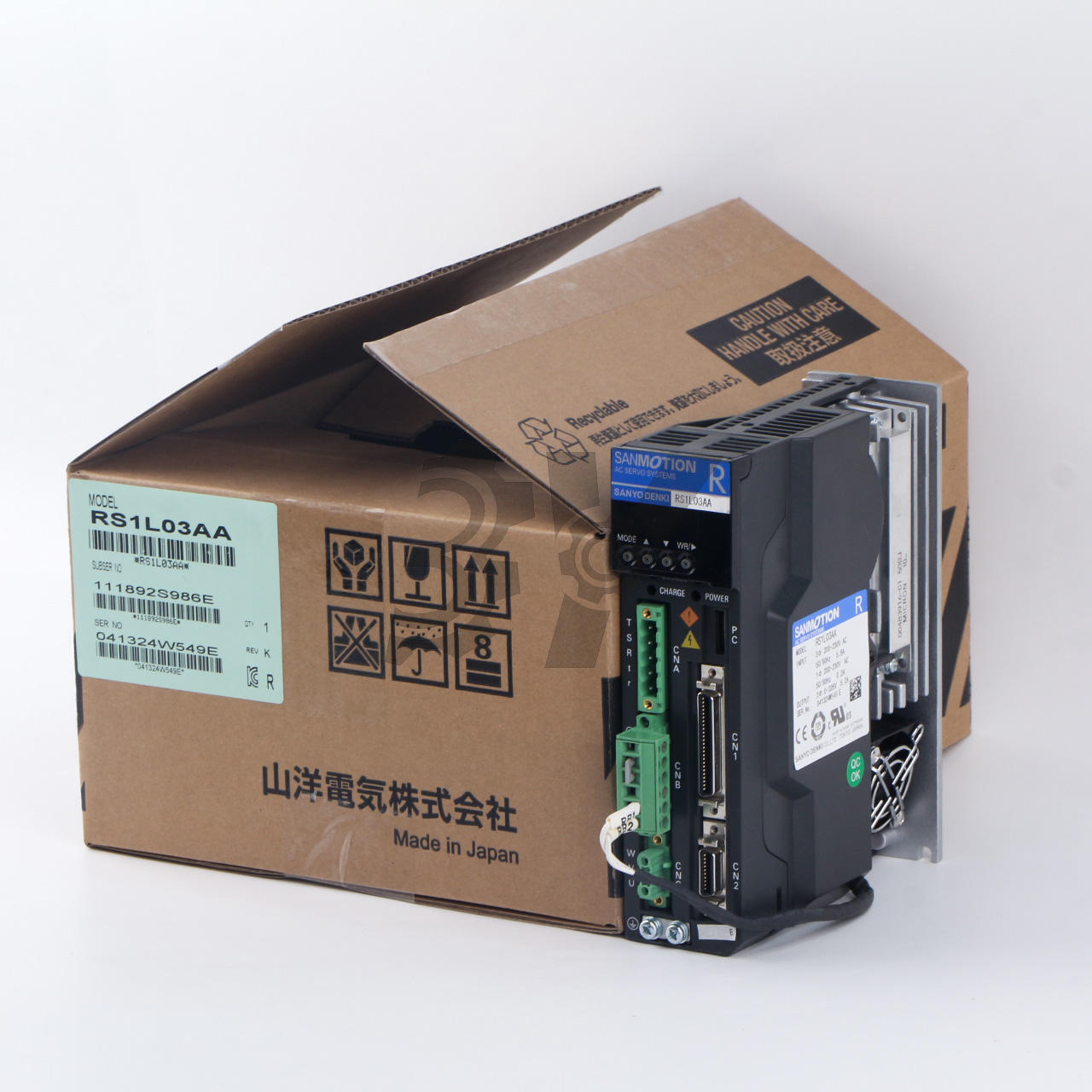 new ONE  SANYO DENKI Servo Driver RS1L03AA