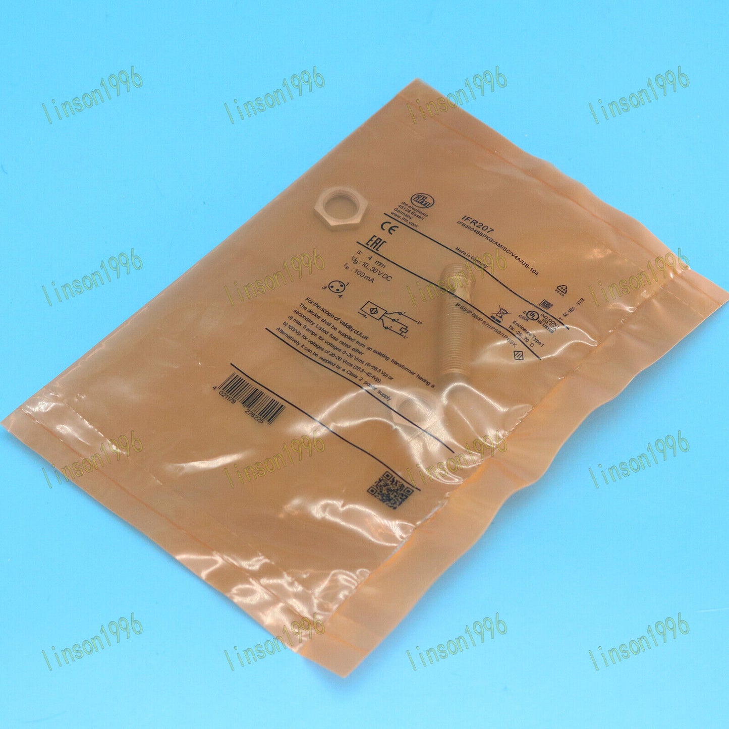 1PC IFM Proximity Switch Sensor IFR207 Fast Delivery - IFM