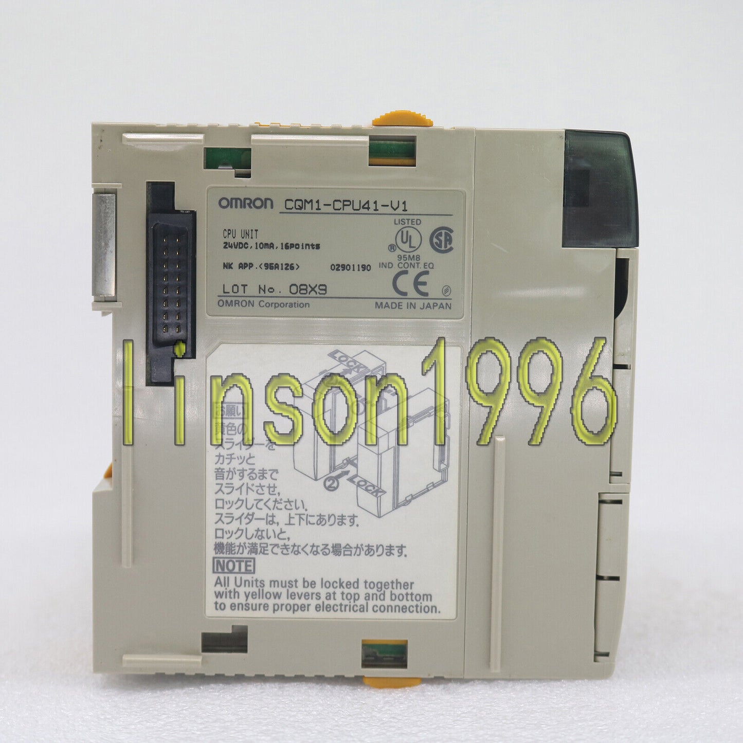 Used OMRON CQM1-CPU41-V1 Module, Tested in Good Condition - OMRON