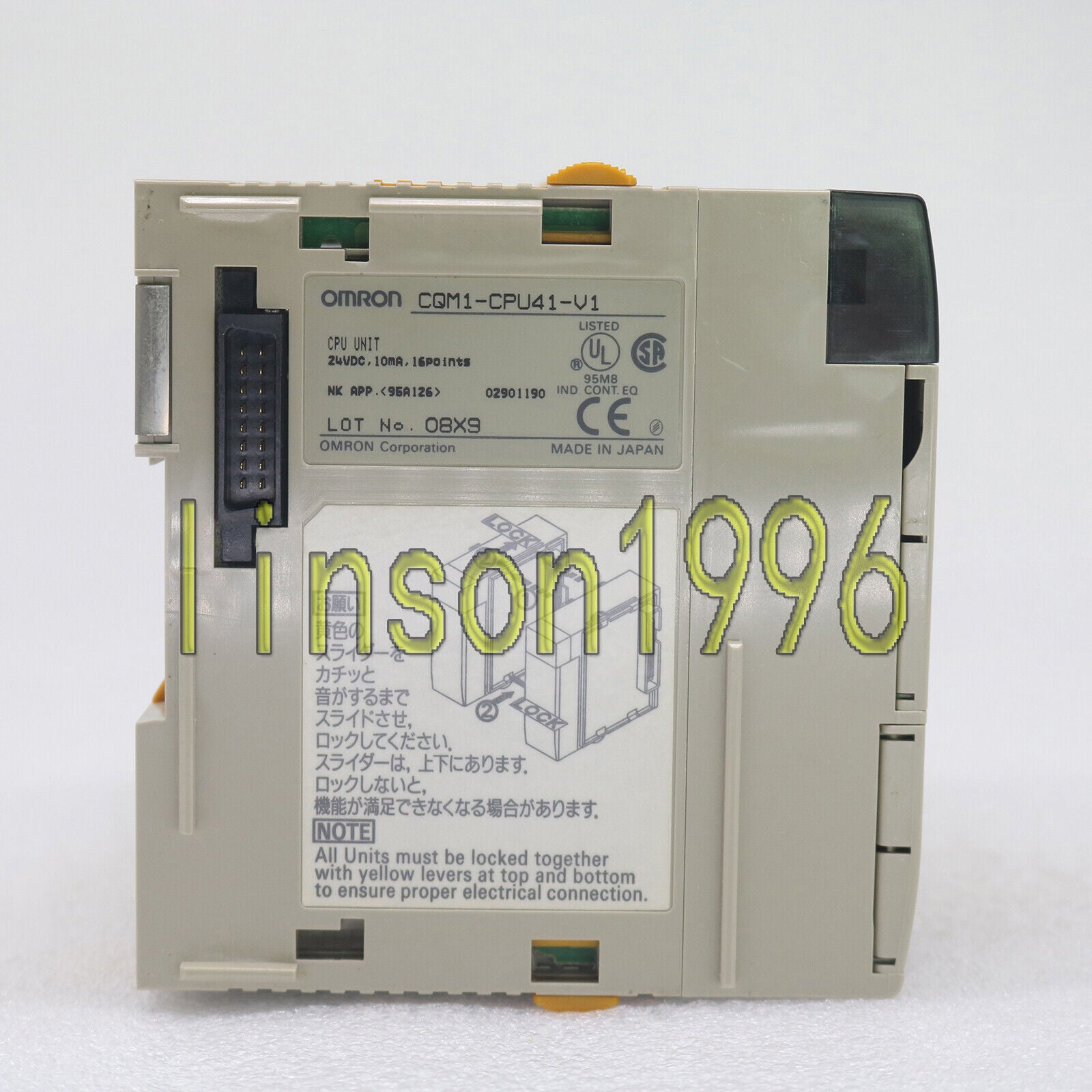 Used OMRON CQM1-CPU41-V1 Module, Tested in Good Condition - OMRON